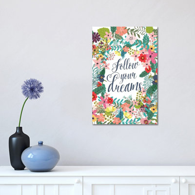 Follow Your Dreams by Mia Charro - Wrapped Canvas Gallery-Wrapped Canvas Giclée