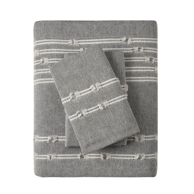 Ensemble de literie en jacquard de coton 3 pièces