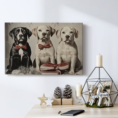 Christmas Holiday Art - Gallery Wrapped Canvas-Series 3-XLVII