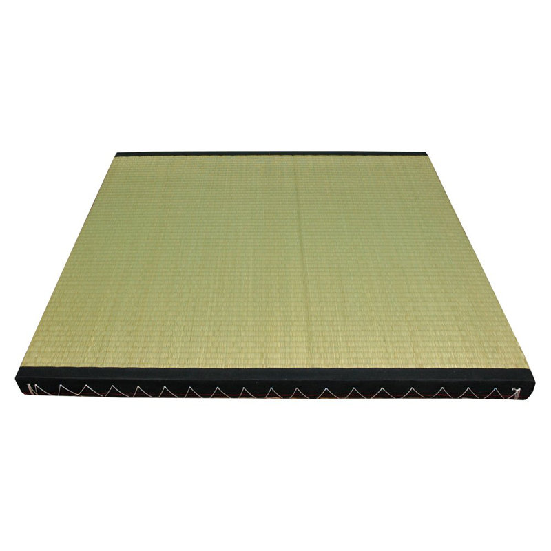 Tapis décoratif vert Christofor, Carré 3 pi x 3 pi