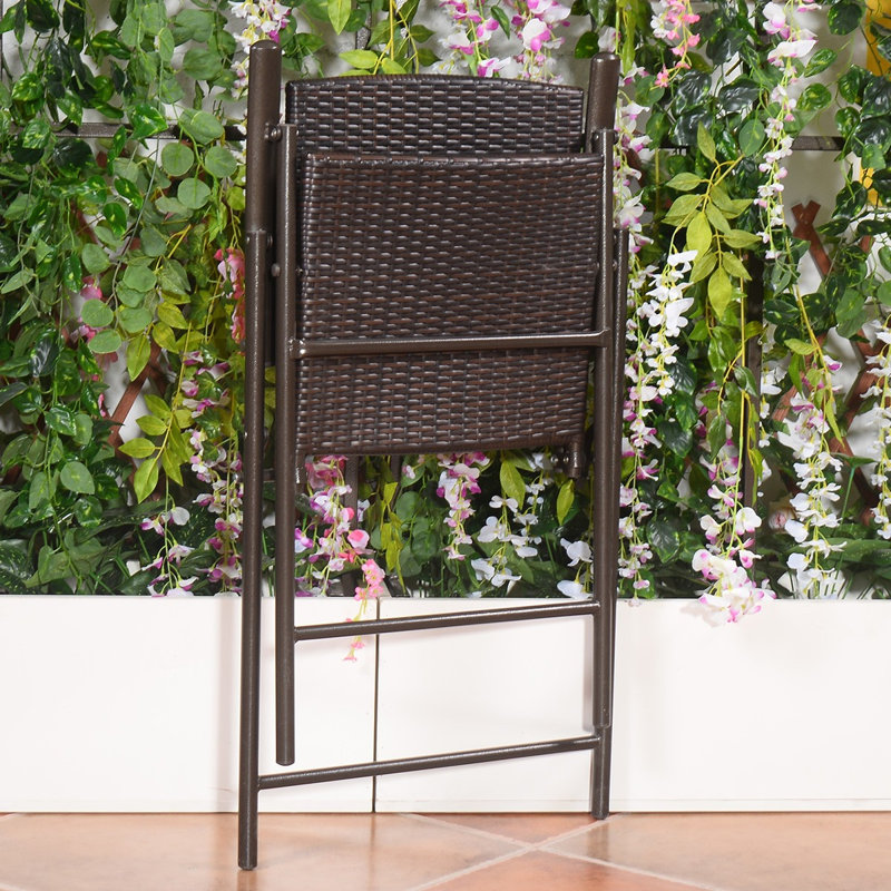 Foldable Outdoor Patio Dining Armchair