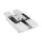 Sugatsune 3-Way Adjustable Concealed Hinge - HES3D-E160DC, Dull Chrome Finish-125759400