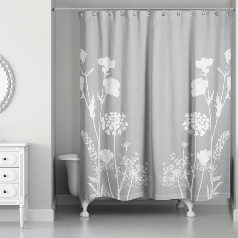 Rideau de douche Perine, gris