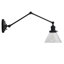 Lampe avec bras pivotant Vannatta avec interrupteur marche / arrêt en or satiné-1451475567