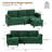 79'' Upholstered Sofa With Ottoman-2037794366