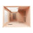 Single Person Indoor Bluetooth Compatible FAR Infrared Sauna with Remote Control in Hemlock-81603200