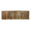 Grande console en bois sculpté Whitewash