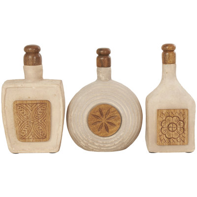 Gabiela Paper Mache Decorative Urns & Jars