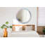 Huldar Glass Flat Wall Mirror