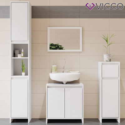 Heggi Bathroom Storage Furniture Set