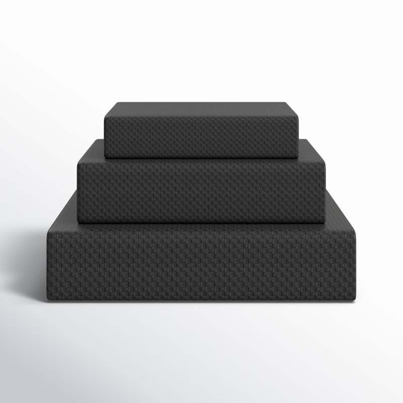 Vanora Faux Leather Book Shaped Decorative Box, Black