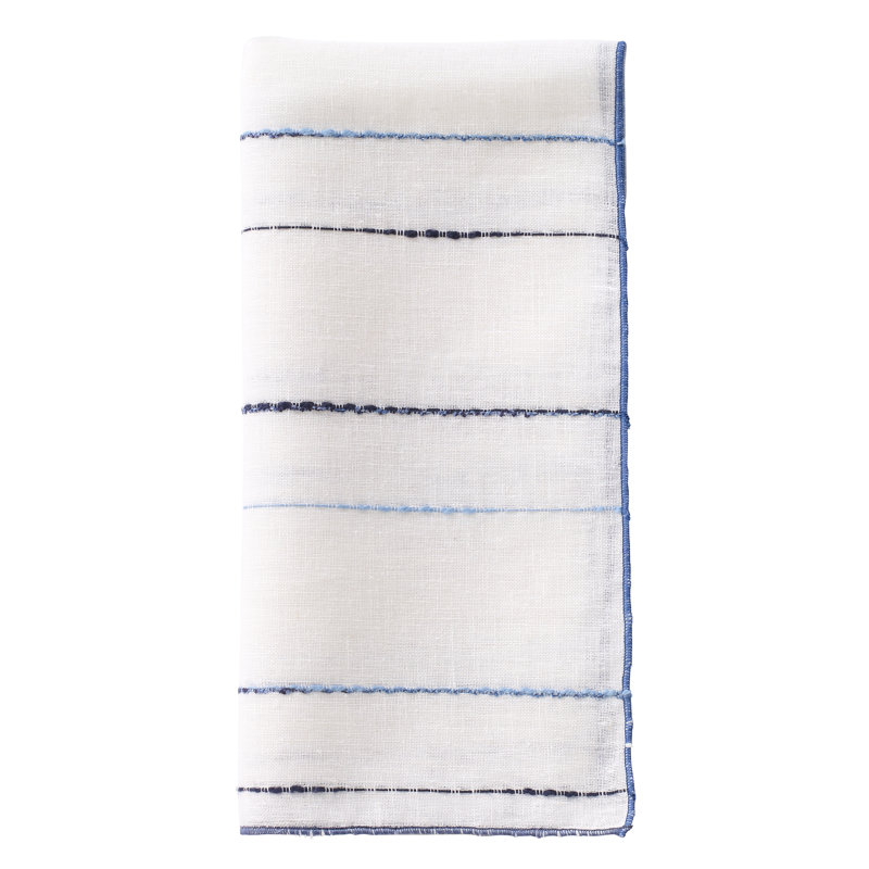 Porto 22" Napkin, Navy Periwinkle