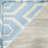 Dhurries Hand Woven Flat Weave Wool/Cotton Geometric Rug in Ivory/Blue-1436808046