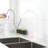 White Stainless Steel Kitchen Faucet, Pull-Out Spray For Stylish And Practical Kitchen, 360 Rotatable Nozzle, Two Water Output Settings, Easy Single Operation Efficiency,