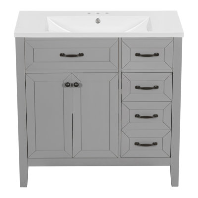 Sophisticated Bathroom Vanity With Abundant Storage And Sturdy Construction For Stylish Bathrooms