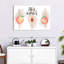«Life's a Peach», reproduction sur toile tendue-261115540