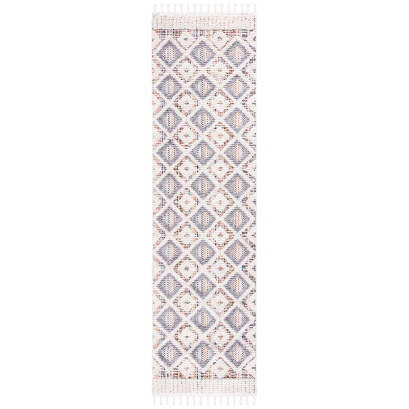 Mcalpine Geometric Hand Woven Area Rug, Runner 66 x 244 cm