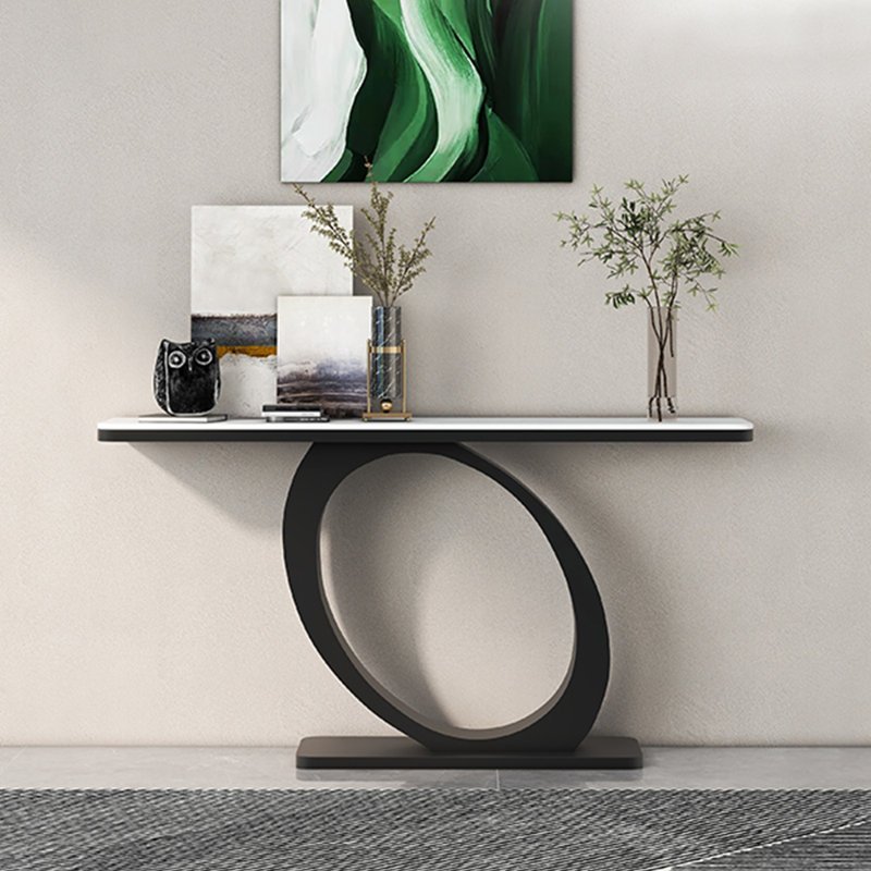 Console Nordic Light Luxury, Noir, H 31,5 po x l 59 po x P 11,8 po