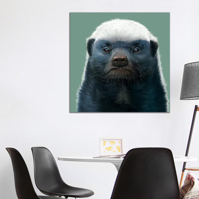 Honey Badger by Vincent Hie - Print on Canvas