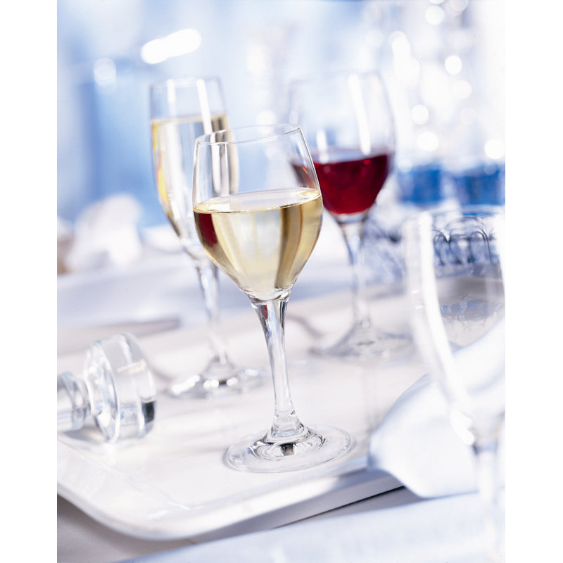 Mondial 8 oz. Crystal All Purpose Wine Glass