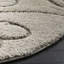 Deanna Floral Cream Shag Area Rug-1209041936