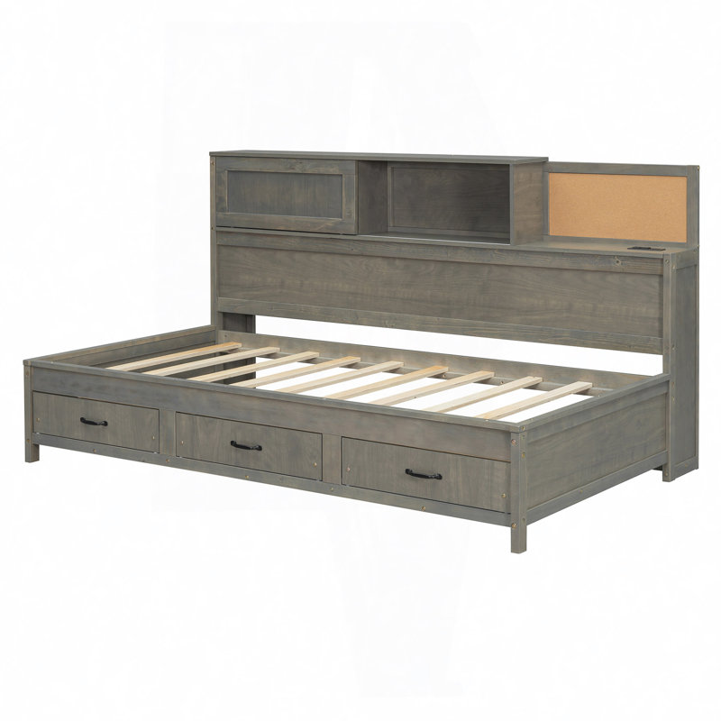 Calil Daybed, Twin, Gray