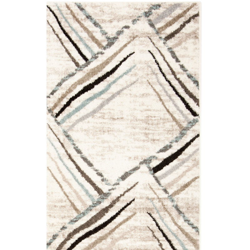 Whitinsville Performance Geometric Rug, Square 6'7"