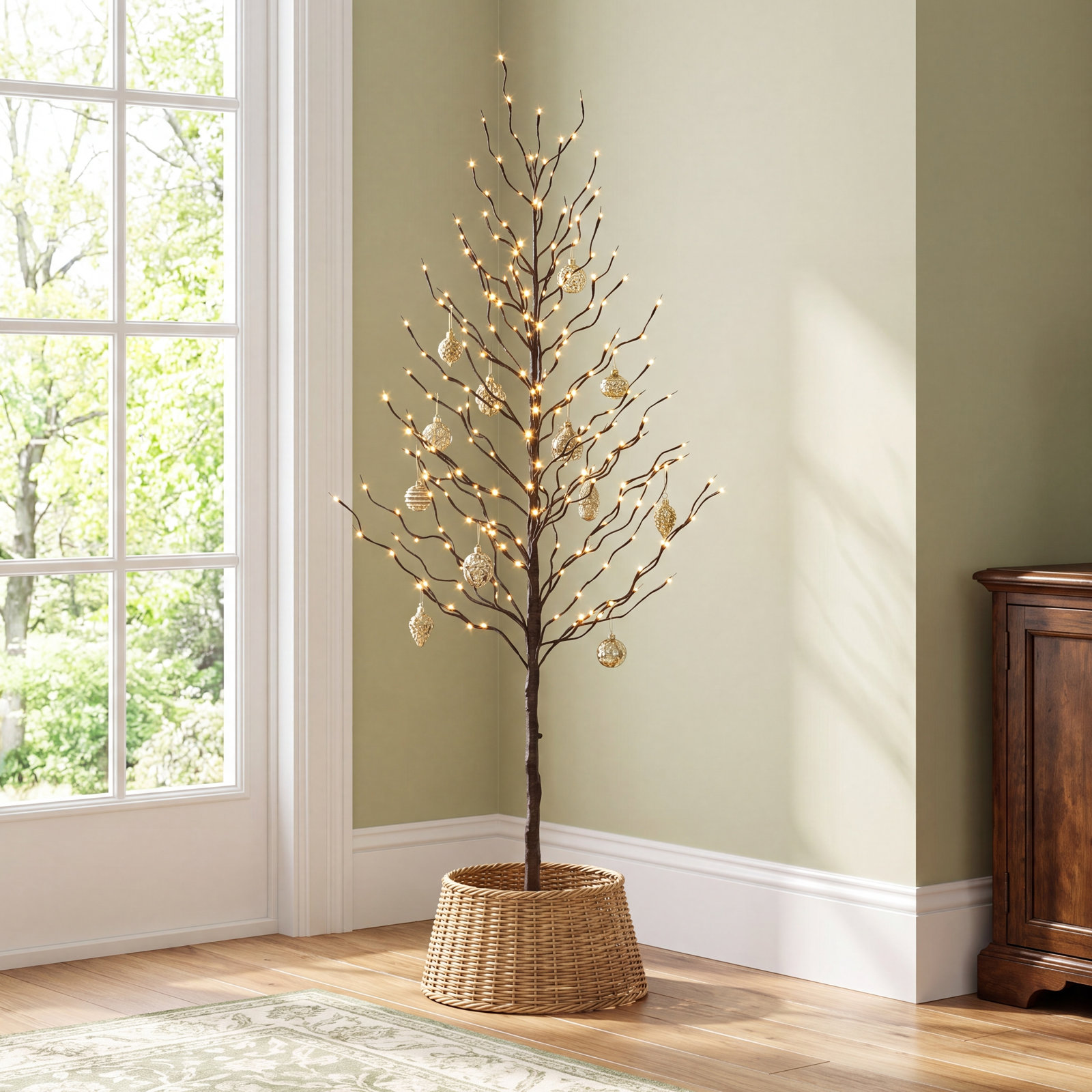 6' Star Lighted Tree