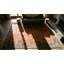 Tapis Sultanabad antique à motif floral tribal rustique de grande taille
