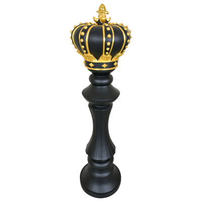 Black And Gold Chess King