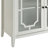 White Console Table With 2 Doors