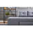 Stylish Corner Sofa-Bed, Grey Fabric, 110.2 x 33.5 x 81.1 inches | 100% Polyester Upholstery, Wood & Fiberboard Frame | Easy Clean, 32 DNS Foam Seating, Perfect for Living Room or Guest Room, Walnut Color Legs-926461974-926461969