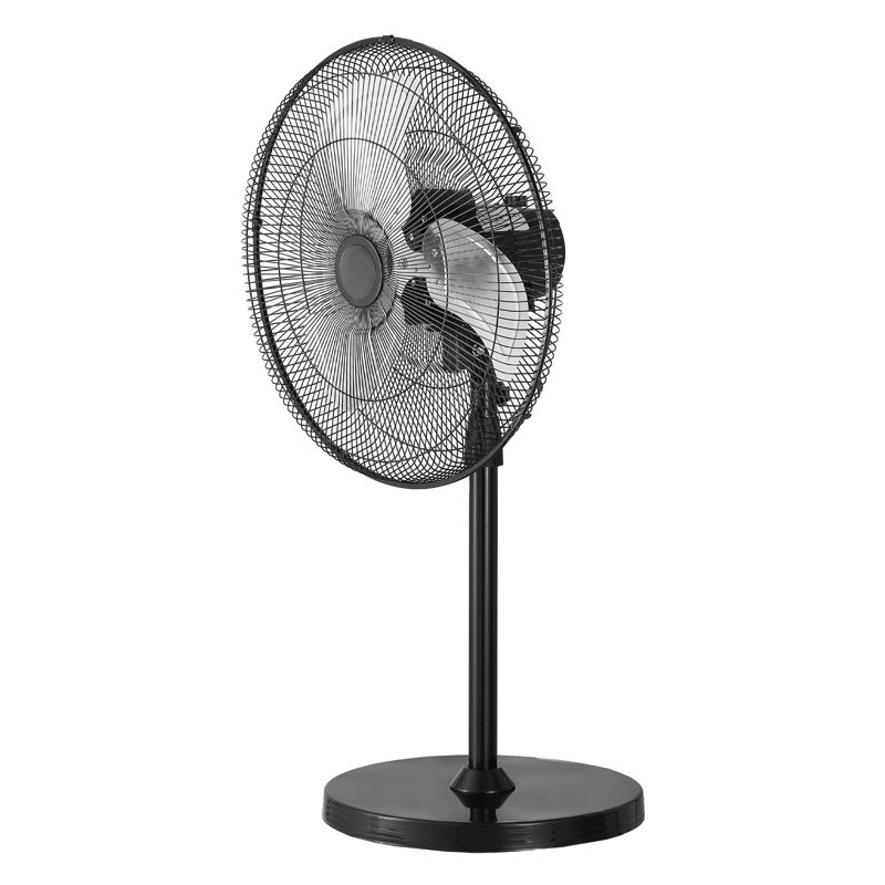 Ventilateur oscillant industriel à 3 vitesses avec hauteur réglable, H 53,74 po x l 20,08 po x P 16,73 po