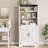 5-Tier Tall Open Display Shelves