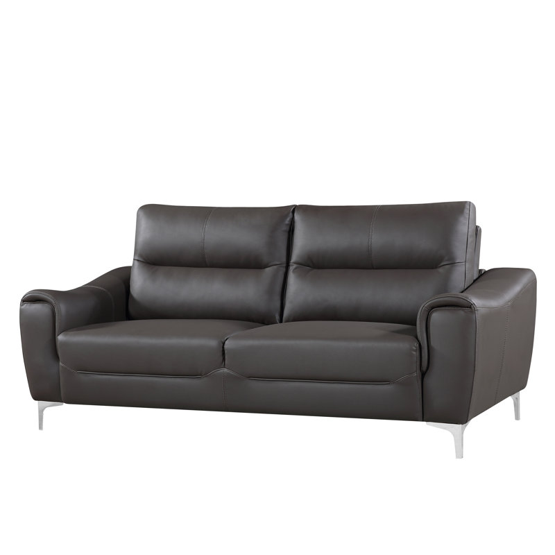 Malissa 79'' Faux Leather Sofa