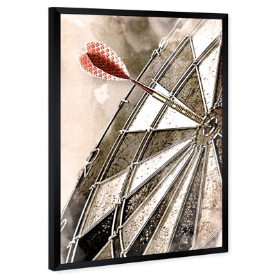 Impression de fléchettes Bullseye