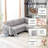 Kentrell Upholstered Corner Sectional Sofa For Small Living Space-990809671