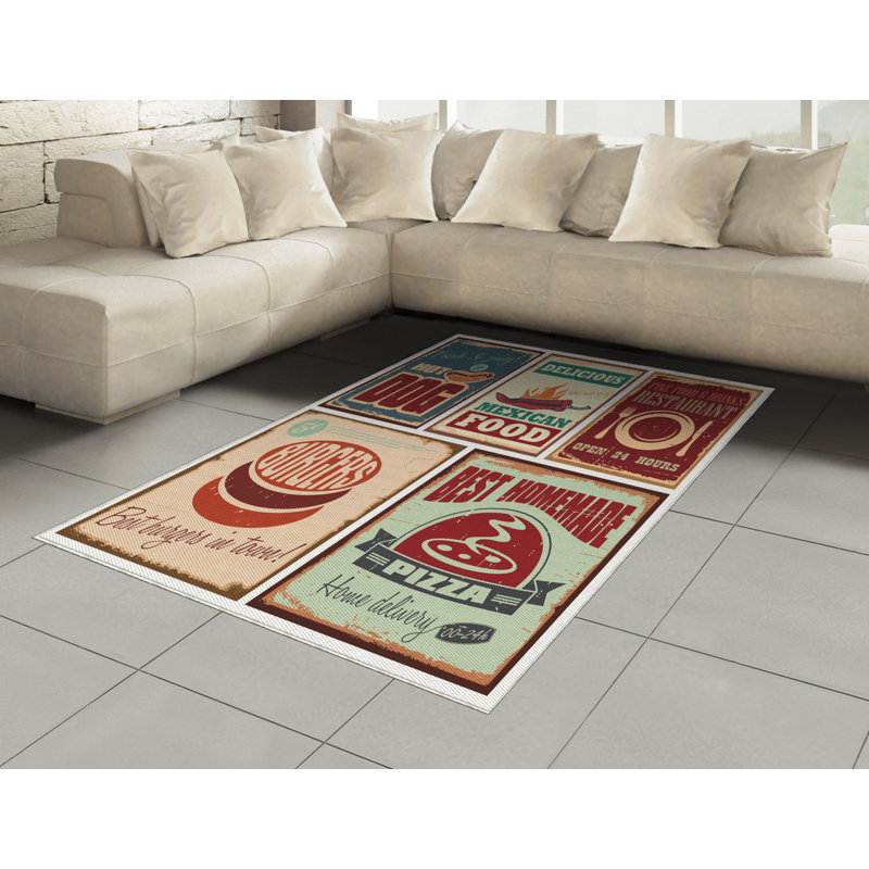 Iva Hand Woven Area Rug, Rectangle 120 x 180cm