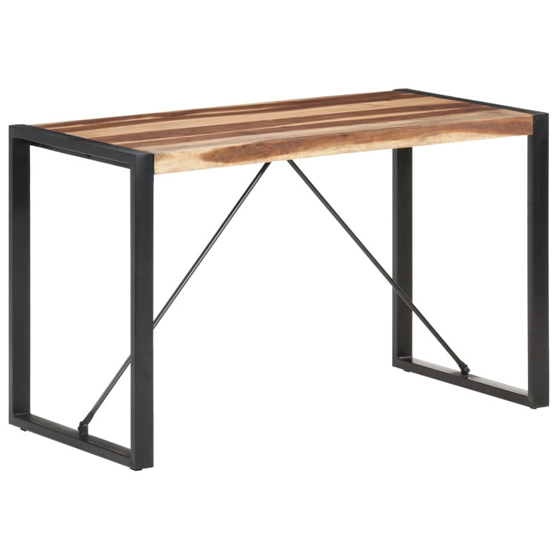 Kevin Dining Table Solid Wood, H75 x L120 x W60cm