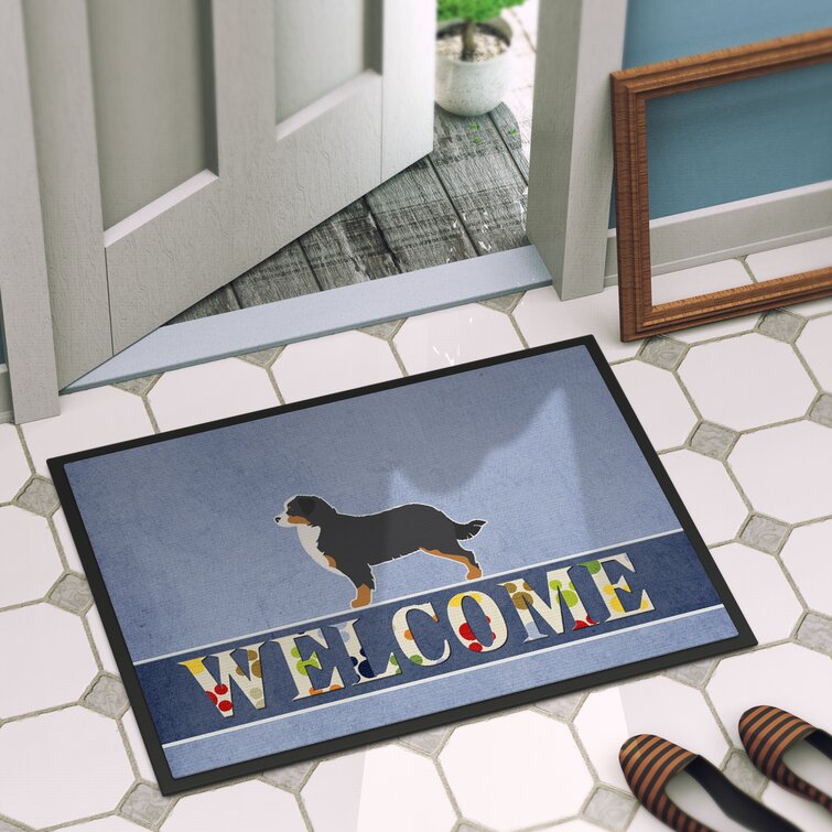 Winston Porter Non-Slip Animal Print Outdoor Doormat & Reviews