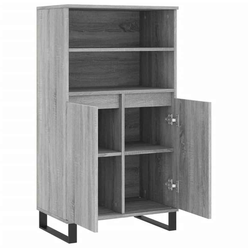Mithra 60cm Sideboard, Grey Sonoma