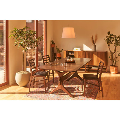 Osage Dining Table 76” In Walnut