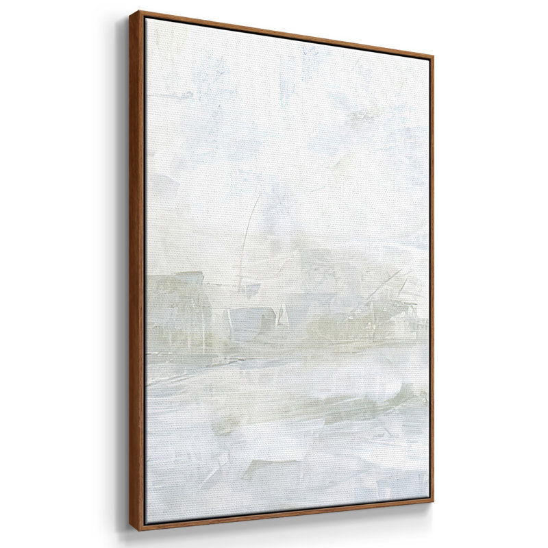 Silent Sound II - Toile encadrée multi-pièces, H 40 po x l 78 po x P 2 po, Noyer
