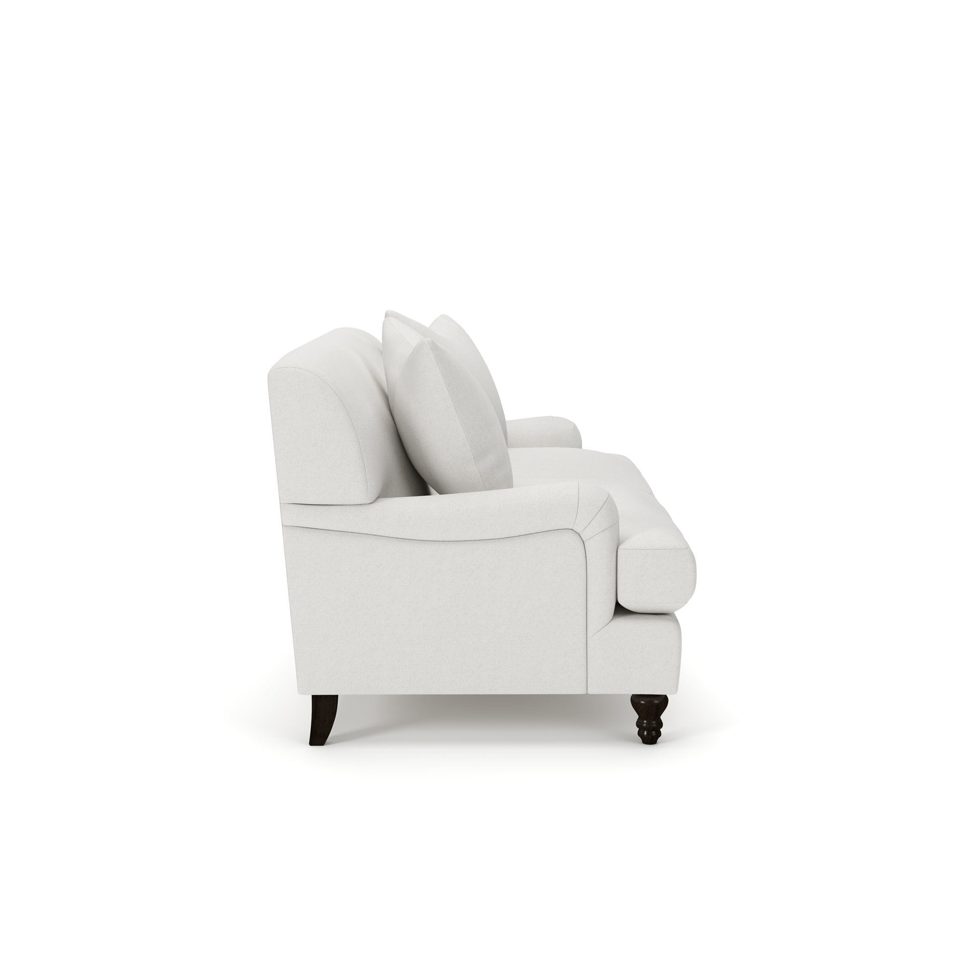 Walters Tight Back Loveseat, Macarena Beige