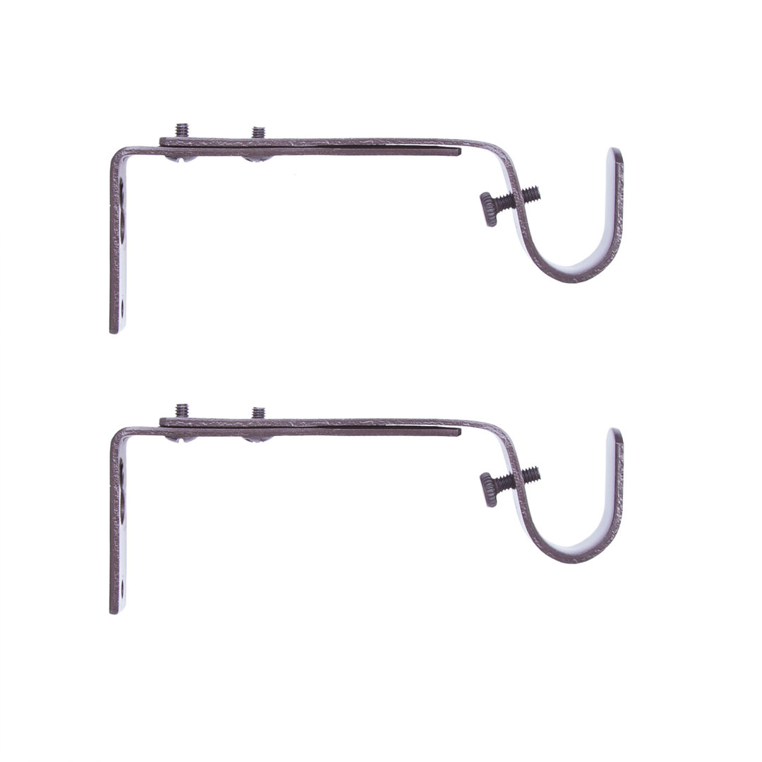 3/4" Adjustable Brackets Curtain Rod Brackets Kenney 