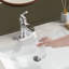 Robinet pour salle de bain à poignée simple avec drain-113877562