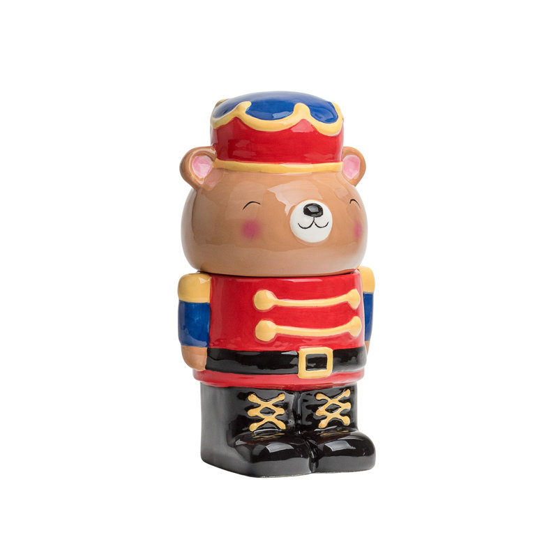 Boîte de 10 casse-noisettes 10 Strawberry Street Teddy
