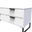 Alfonsina 115cm W 4 - Drawer Chest of Drawers