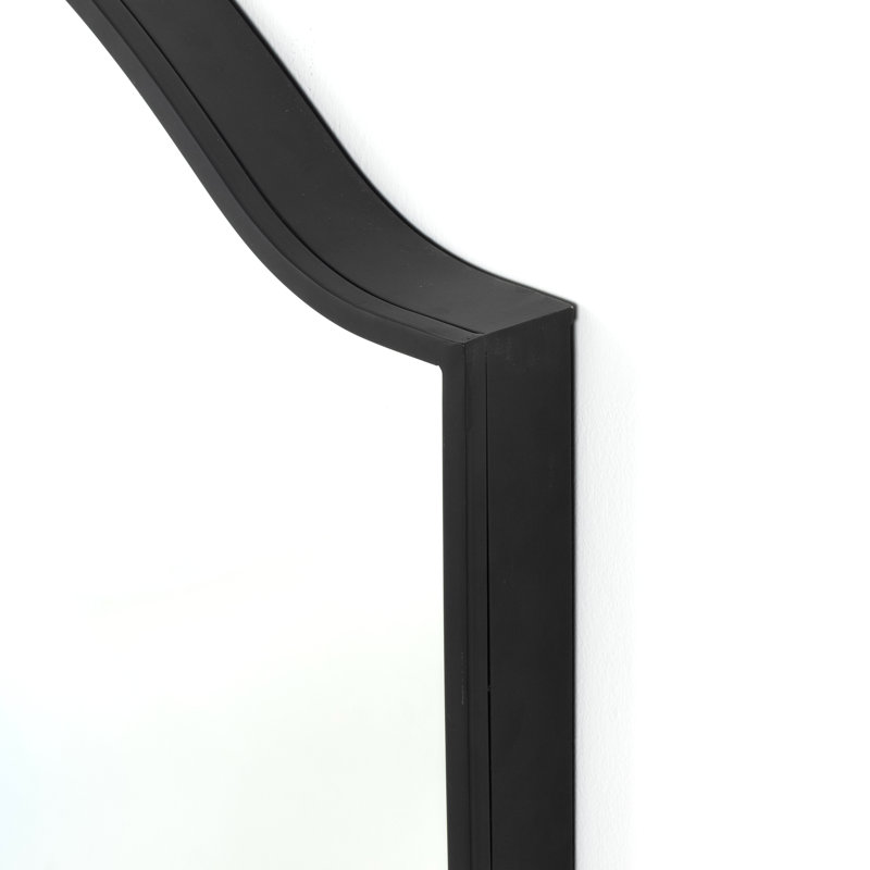 Jacques Mirror-Antique Brass, 40" x 38", Gunmetal