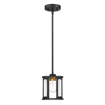 Alliona 1 - Light Black Single Pendant